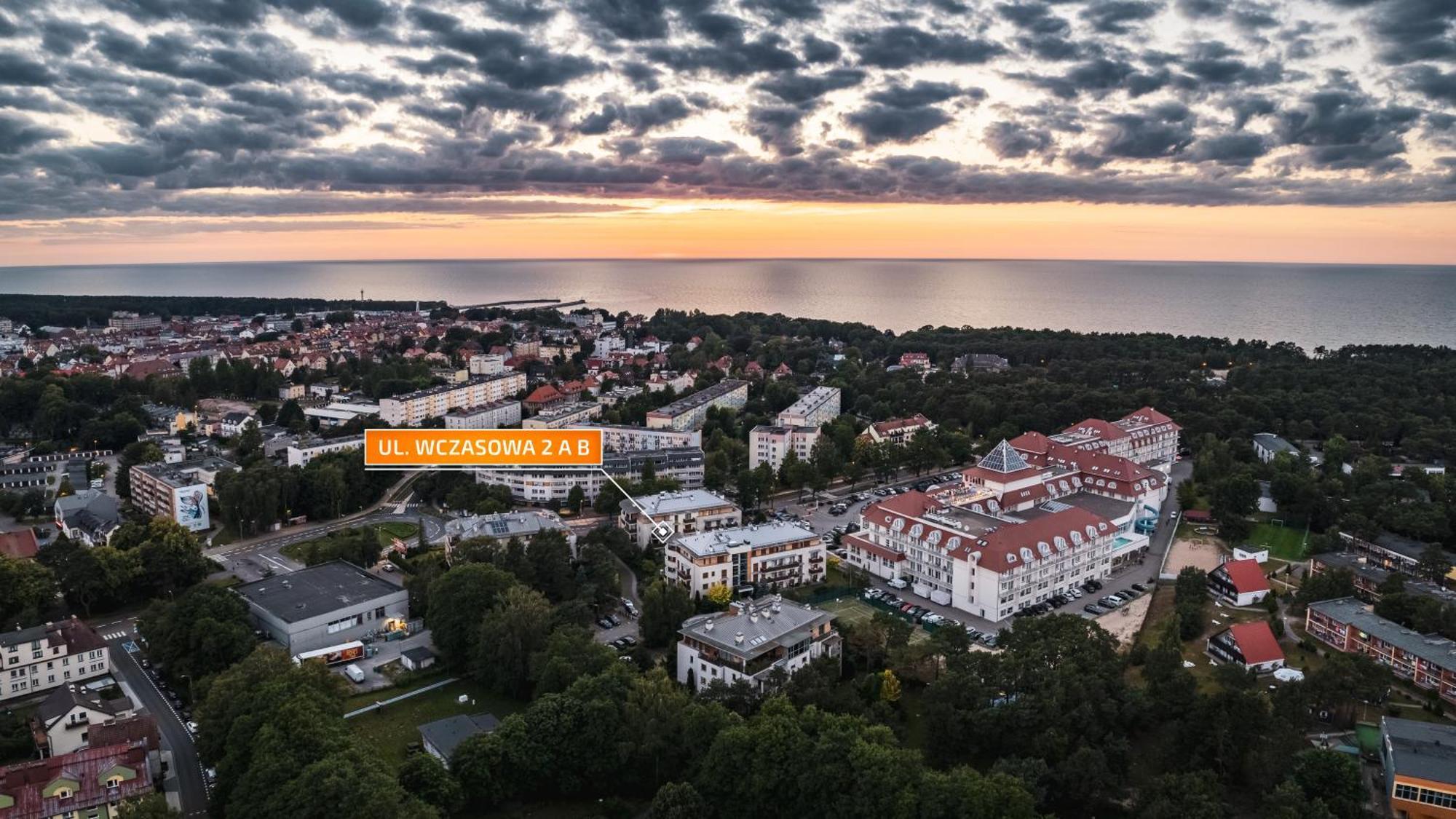 Apartamenty Sun & Snow Wczasowa W Sasiedztwie Lasu I Morza Устка Экстерьер фото